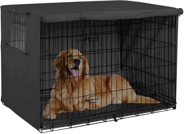XXXL Giant Dog Crate Raised Pet Dog Cage Kennel Double Door Tray Divider Playpen